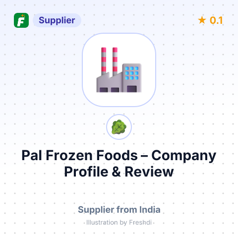 Pal Frozen Foods – summary card, no photo uploaded yet