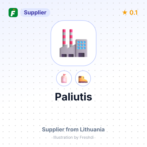 Paliutis – summary card, no photo uploaded yet