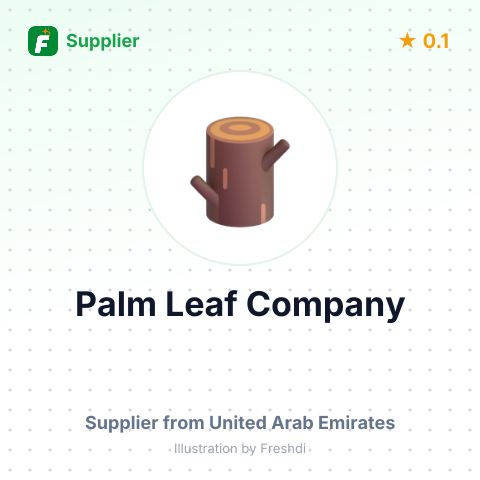 Palm Leaf Company  – summary card, no photo uploaded yet