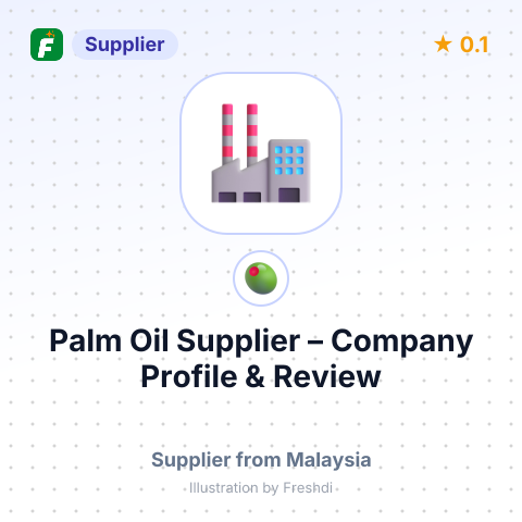 Palm Oil Supplier – summary card, no photo uploaded yet