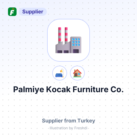 Palmiye Kocak Furniture Co. – summary card, no photo uploaded yet