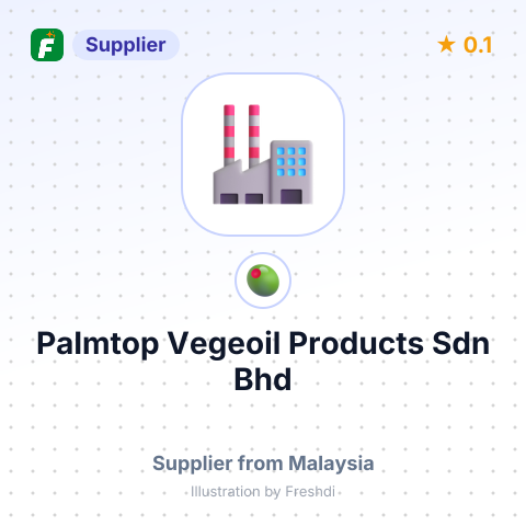 Palmtop Vegeoil Products Sdn Bhd – summary card, no photo uploaded yet
