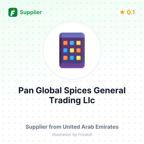 Pan Global Spices General Trading Llc  – summary card, no photo uploaded yet