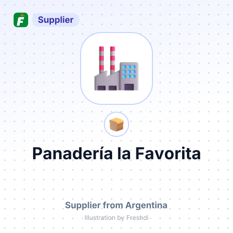 Panadería la Favorita – summary card, no photo uploaded yet
