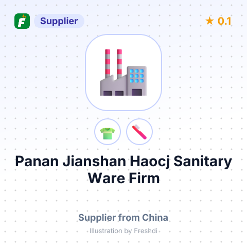 Panan Jianshan Haocj Sanitary Ware Firm – summary card, no photo uploaded yet