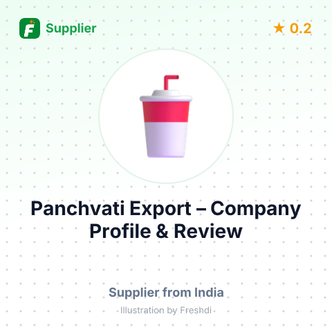 Panchvati Export – summary card, no photo uploaded yet