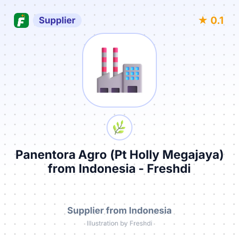 Panentora Agro (Pt Holly Megajaya)  – summary card, no photo uploaded yet