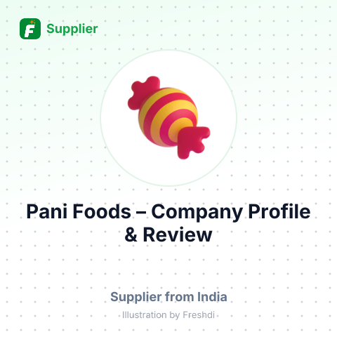 Pani Foods – summary card, no photo uploaded yet