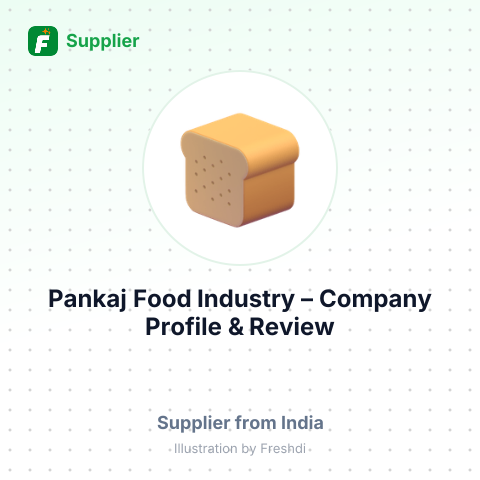 Pankaj Food Industry – summary card, no photo uploaded yet