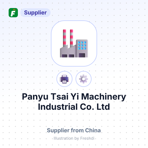 Panyu Tsai Yi Machinery Industrial Co., Ltd – summary card, no photo uploaded yet