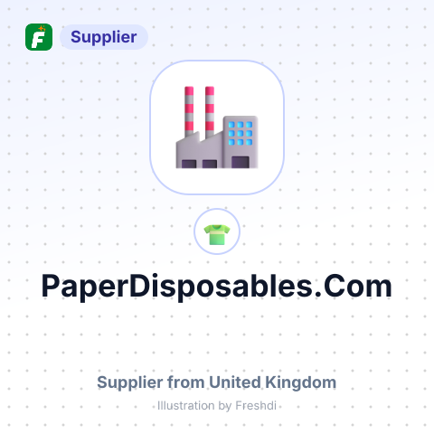 PaperDisposables.Com – summary card, no photo uploaded yet