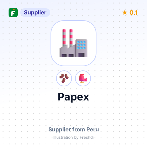 Papex  – summary card, no photo uploaded yet