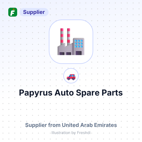 Papyrus Auto Spare Parts – summary card, no photo uploaded yet