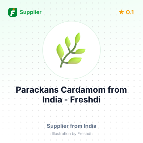 Parackans Cardamom  – summary card, no photo uploaded yet
