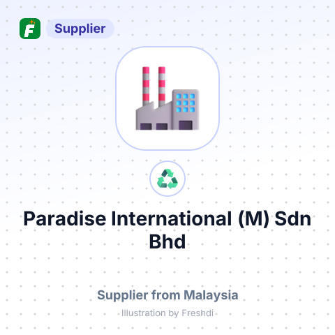 Paradise International (M) Sdn Bhd – summary card, no photo uploaded yet