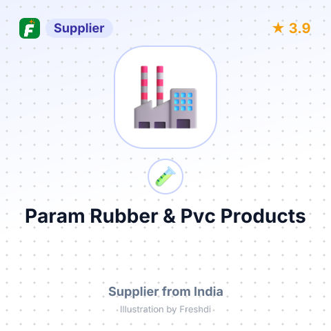 Param Rubber & Pvc Products – summary card, no photo uploaded yet