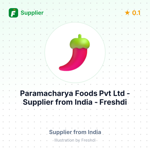 Paramacharya Foods Pvt Ltd  – summary card, no photo uploaded yet