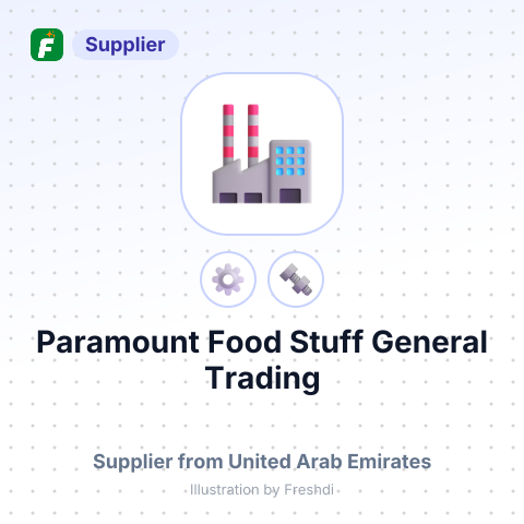 Paramount Food Stuff General Trading – summary card, no photo uploaded yet