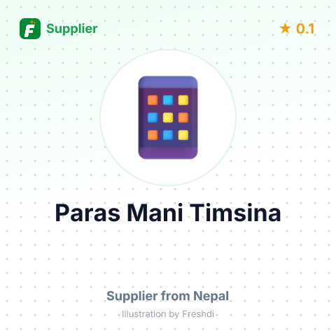 Paras Mani Timsina  – summary card, no photo uploaded yet
