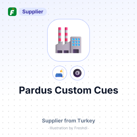 Pardus Custom Cues – summary card, no photo uploaded yet