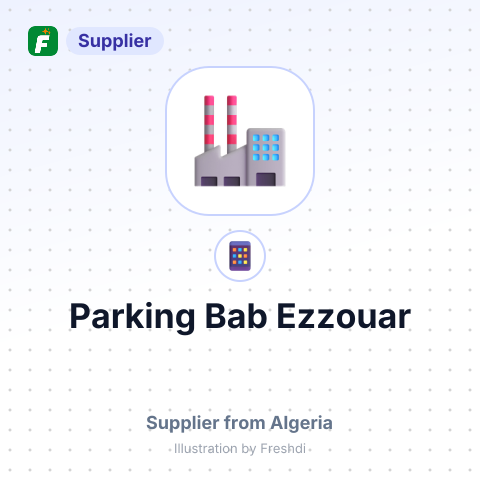 Parking Bab Ezzouar – summary card, no photo uploaded yet