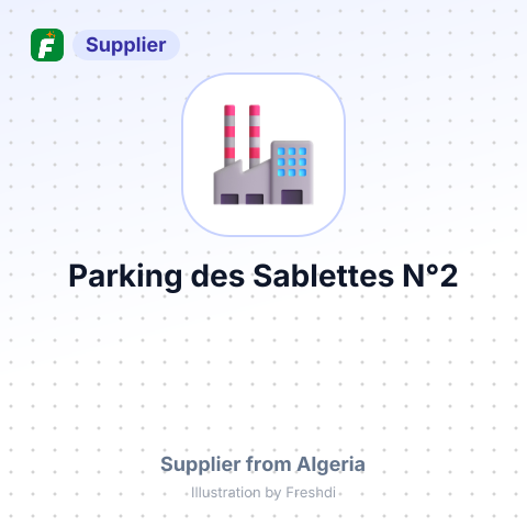 Parking des Sablettes N°2 – summary card, no photo uploaded yet