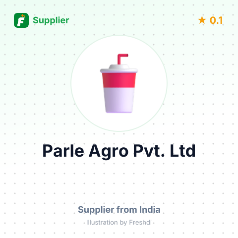 Parle Agro Pvt. Ltd – summary card, no photo uploaded yet
