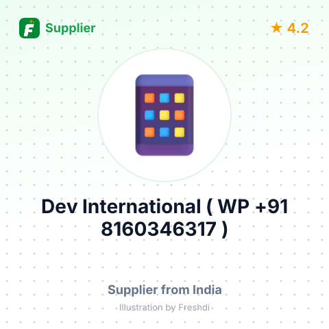 Dev International ( WP +91 8160346317 ) – summary card, no photo uploaded yet