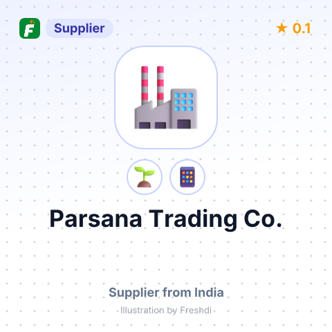 Parsana Trading Co.  – summary card, no photo uploaded yet