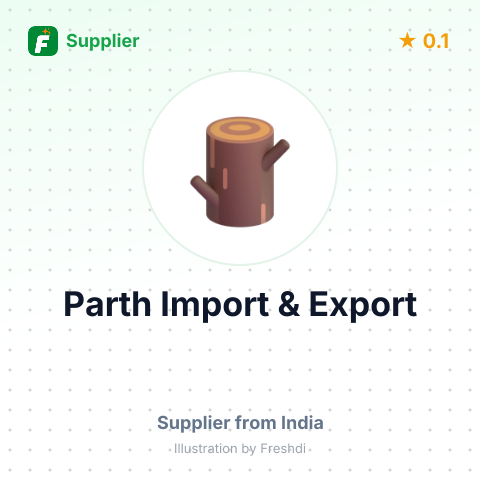 Parth Import & Export  – summary card, no photo uploaded yet