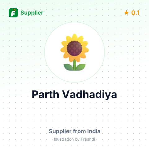 Parth Vadhadiya  – summary card, no photo uploaded yet