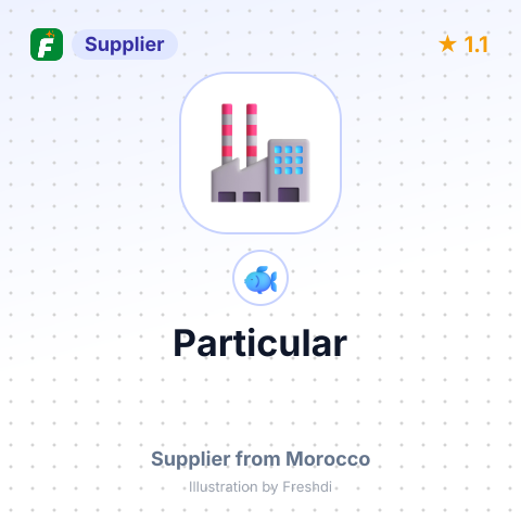 Particular  – summary card, no photo uploaded yet