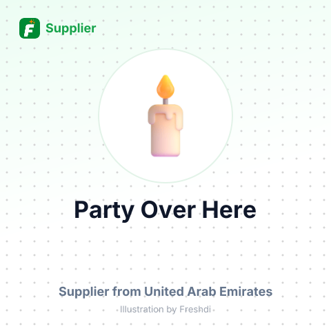 Party Over Here – summary card, no photo uploaded yet