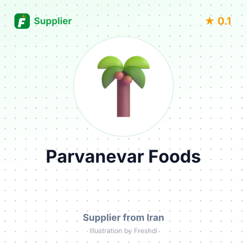 Parvanevar Foods – summary card, no photo uploaded yet