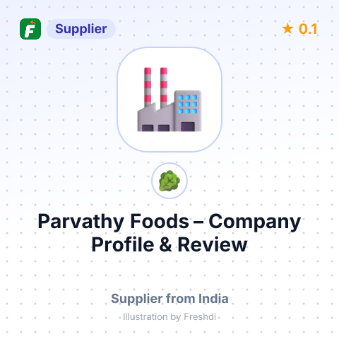 Parvathy Foods – summary card, no photo uploaded yet