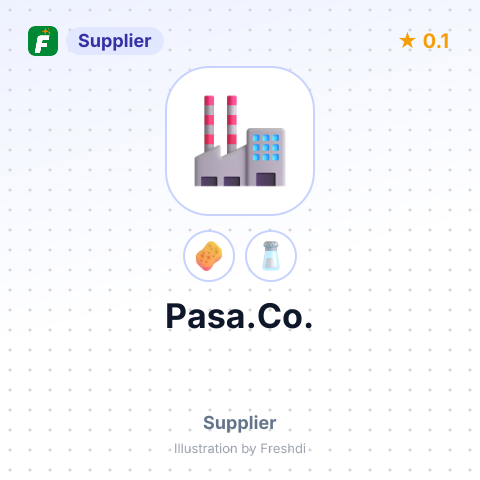 Pasa.Co. – summary card, no photo uploaded yet