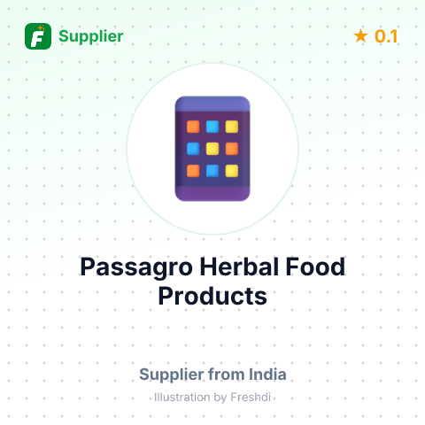 Passagro Herbal Food Products  – summary card, no photo uploaded yet