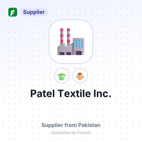 Patel Textile Inc. – summary card, no photo uploaded yet