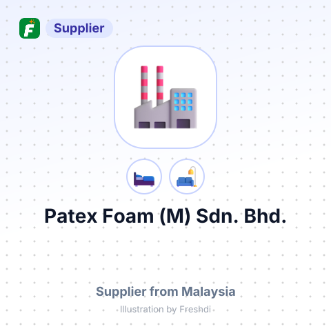 Patex Foam (M) Sdn. Bhd. – summary card, no photo uploaded yet
