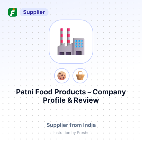 Patni Food Products – summary card, no photo uploaded yet