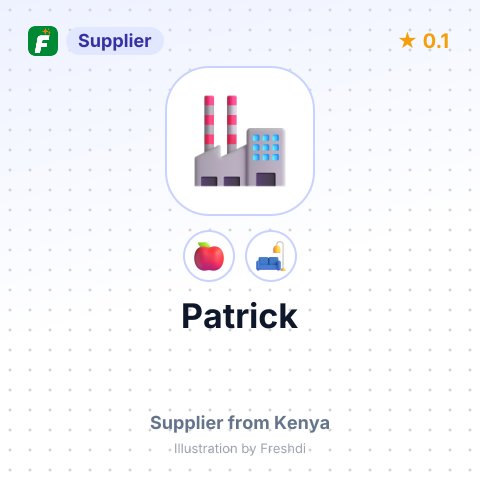 Patrick  – summary card, no photo uploaded yet