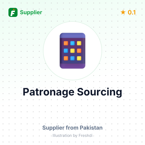 Patronage Sourcing  – summary card, no photo uploaded yet