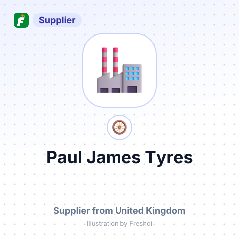 Paul James Tyres – summary card, no photo uploaded yet