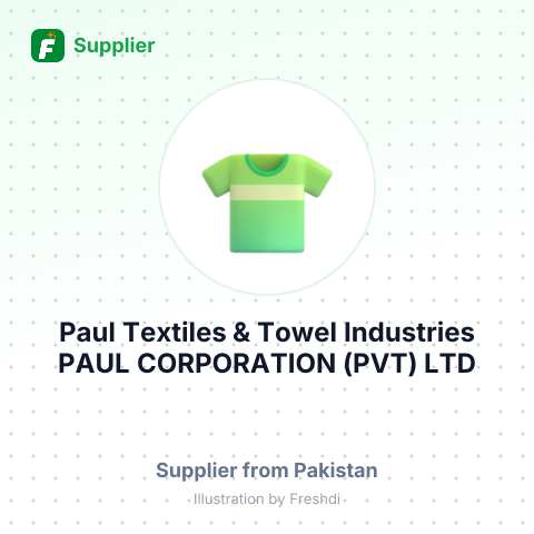 Paul Textiles & Towel Industries PAUL CORPORATION (PVT) LTD – summary card, no photo uploaded yet