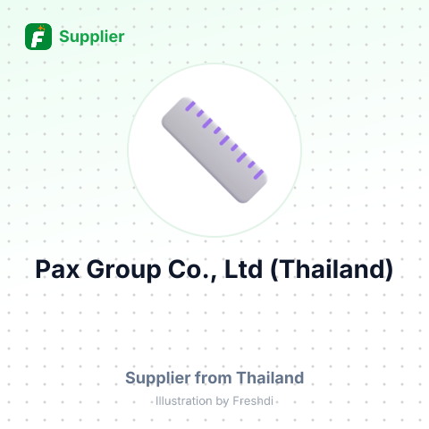 Pax Group Co., Ltd (Thailand) – summary card, no photo uploaded yet