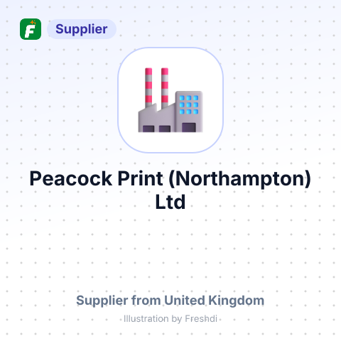 Peacock Print (Northampton) Ltd – summary card, no photo uploaded yet