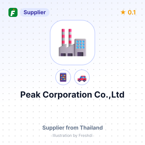 Peak Corporation Co.,Ltd – summary card, no photo uploaded yet