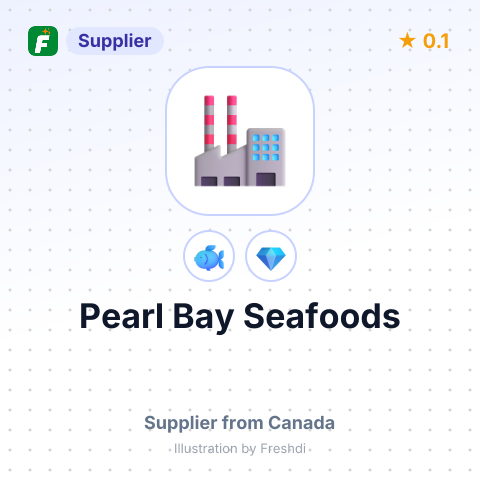 Pearl Bay Seafoods  – summary card, no photo uploaded yet