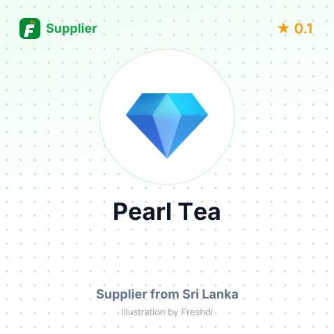 Pearl Tea  – summary card, no photo uploaded yet