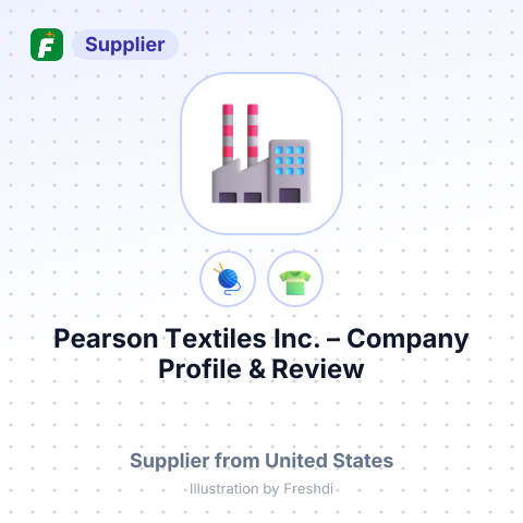 Pearson Textiles, Inc. – summary card, no photo uploaded yet